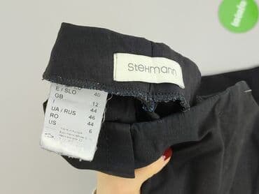 spodnie damskie materiałowe eleganckie: Stegmann, Spodnie materiałowe damskie, rozmiar M — 4