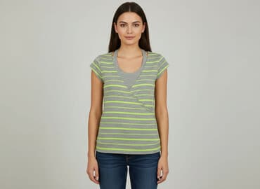 neonowe koszulki damskie: Diamond, T-shirt damski, rozmiar M — 1