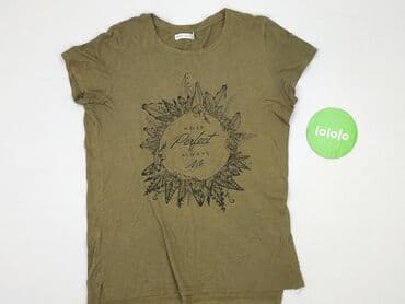 koszulki keya z nadrukiem: Bershka, T-shirt damski, rozmiar S — 2