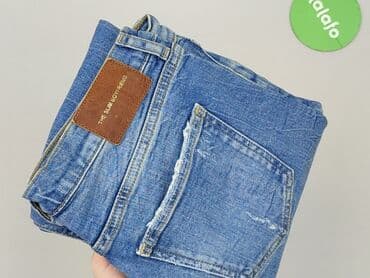 spodnie z poszarpanymi nogawkami zara: Zara, Jeansy damskie, rozmiar L — 6