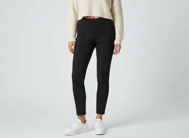 legginsy ciążowe plus size: Reserved, Spodnie materiałowe damskie, rozmiar S — 7