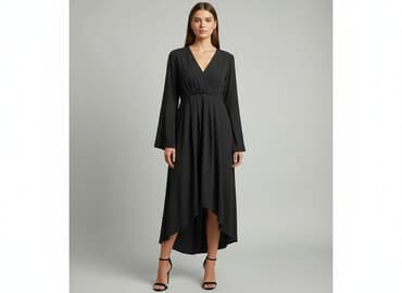 sukienka maxi z długim rękawem na wesele: Women`s dress, size S — 1