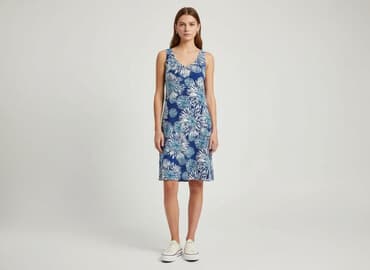 sukienka rozkloszowana dekolt łódka: Sukienka damska, rozmiar M — 7