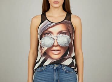 koszula z siatki: Women's blouse, size S — 1