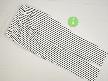 srebrny top h m: H&M, Spodnie materiałowe damskie, S — 3