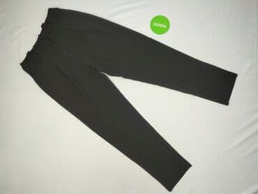 czarne spodnie materiałowe: Zebra, Spodnie materiałowe damskie, rozmiar M — 2