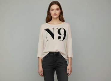 sweter oversize: H&M, Women`s sweater, size M — 7