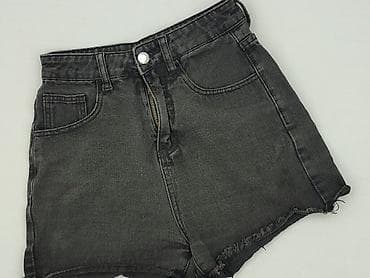 black jeans short: Shein, Szorty damskie, rozmiar XS — 1