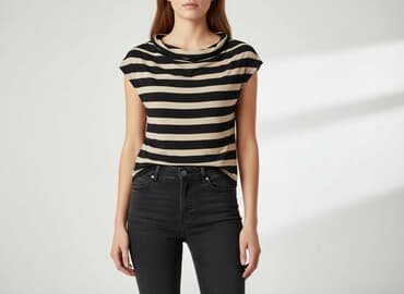 reserved czarne bluzki: Bluzka damska, rozmiar S — 6