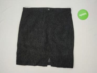 spódniczka midi z rozcięciem: Spódnica damska, rozmiar 3XL — 4