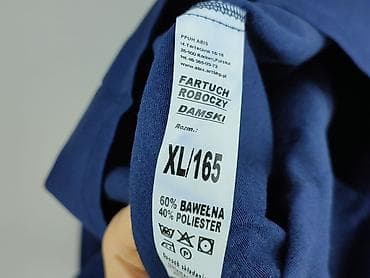 asymetryczna: Fartuch roboczy damski ABIS – granatowy - Rozmiar: XL/165 (informacja — 4