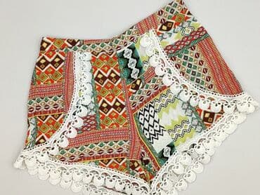 krótkie spodenki z szerokimi nogawkami: Urmoda, Szorty damskie, rozmiar M — 1