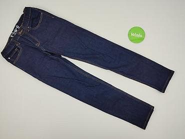 czapka ugg: Spodnie jeansowe, 14 lat, 164, stan - Idealny — 2