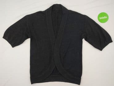 sweter z bufiastymi rękawami: Kardigan damski, XL — 2