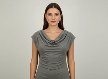 sukienki popielata na wesele: Sukienka damska, rozmiar S — 5