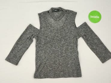 skarpeta świąteczna szara: FB Sister, Sweter damski, rozmiar M — 2