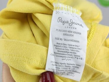 koszulki z smiesznymi nadrukami: Pepe Jeans, T-shirt damski, M — 5