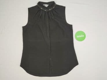 srebrny top h m: H&M, Bluzka damska, rozmiar M — 2