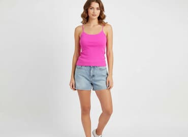 bluzki amarantowa: Top damski, rozmiar S — 5