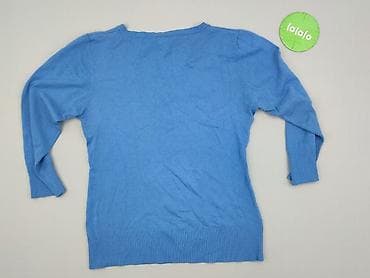 niebieski sweter hm: H&M, Sweter damski, rozmiar L — 3