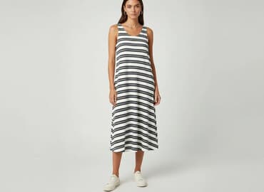 biale buty skarpetkowe: H&M, Sukienka damska, rozmiar M — 6