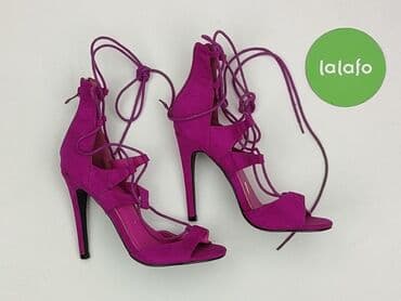 sinsay klapki na obcasie: Sandały damskie, rozmiar 38 — 2