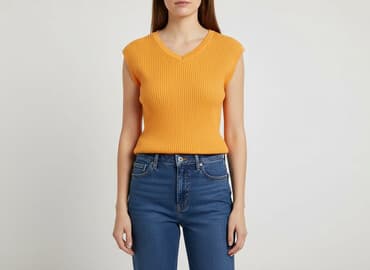 koszulka z długim rękawem w paski: Bpc bonprix collection, Top damski, rozmiar L — 6