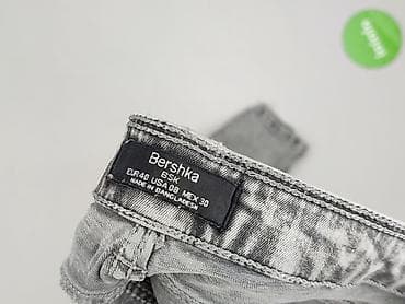 pull and bear kolarki: Bershka, Jeansy damskie, rozmiar L — 4