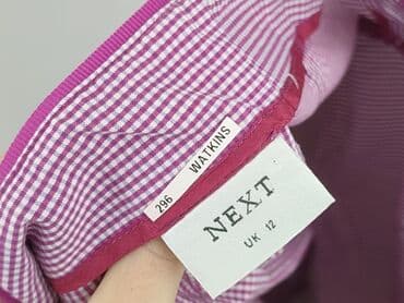 różowa spódnice w kratę: Next, Spódnica damska, rozmiar L — 4