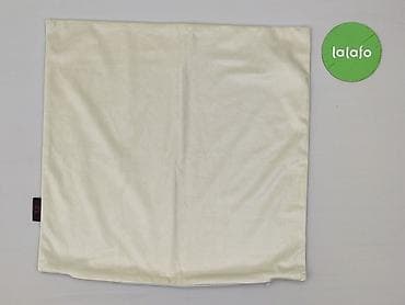 kocyk 160x80: Poszewka dekoracyjna na poduszkę - Kolor: kremowy/ecru - Nadruk — 3