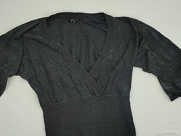 niebieski sweter: Sweter damski, rozmiar S — 1