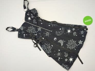 czarna sukienka i creepersy: Sukienka damska, rozmiar M — 2