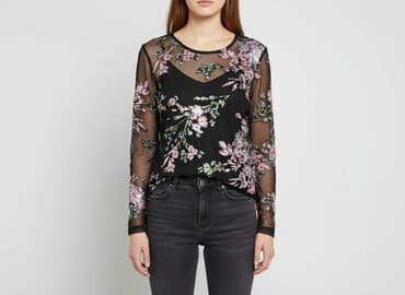 przeźroczysta bluzka: New Look, Bluzka damska, rozmiar S — 1