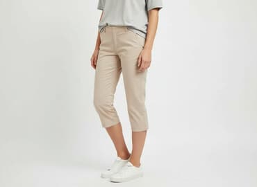 krótkie spodenki różowe: Spodnie 3/4 damskie, rozmiar L — 6