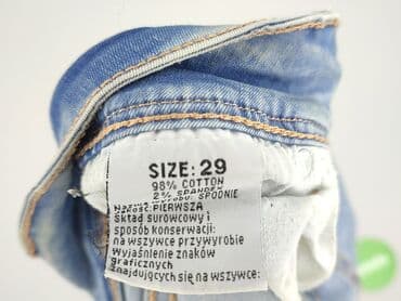 new yorker krótkie spodenki jeans: Spodnie 3/4 damskie, rozmiar M — 5