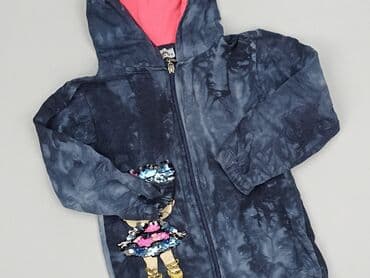 koszulka z kotem 3d: Sweatshirt, 4-5 years, 104-110 cm, condition - Very good — 1