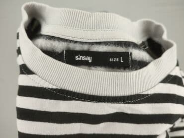 koszula z bufiastymi rękawami sinsay: Sinsay, Bluza damska
, L — 5