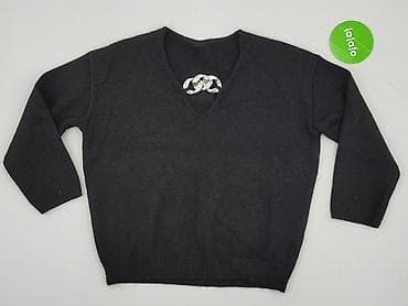 golf czarny: Sweter damski, rozmiar XL — 2