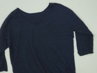 szafirowy sweter: Sweter damski, S — 1