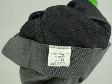 Women: Material trousers for women, size 2XL (EU 44) — 4