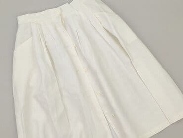 biała spódnice plisowane midi: Women`s skirt, size S — 2