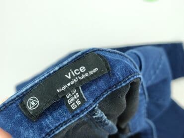 jeansy plus size wysoki stan: Missguided, Jeansy damskie, rozmiar 4XL — 4