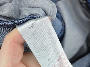 sukienka marynarka granatowa: Spodnie jeansowe, Destination, 13 lat, 158, stan - Bardzo dobry — 5