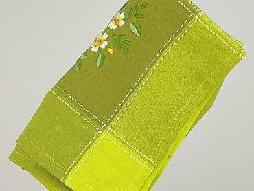 biały obrus: Obrus 80 x 80, kolor - Zielony, stan - Idealny — 6