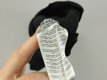 czarne t shirty damskie w serek: Janina, T-shirt damski, rozmiar 3XL — 5