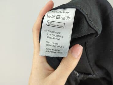 spodnie serduszka by o la la czarne: KappAhl, Spodnie materiałowe damskie, rozmiar S — 5