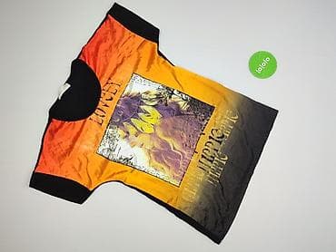 bluzki trykotowe: T-shirt damski, rozmiar L — 2