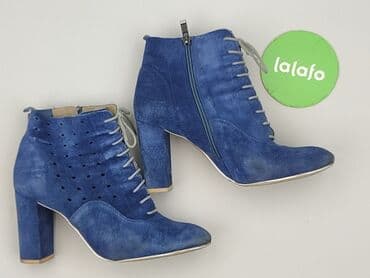 trzewiki damskie do sukienki: Botki damskie, 39 — 4