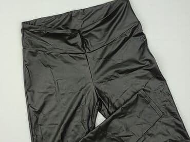 skórzane legginsy z wysokim stanem: Primark, Legginsy Ze skóry ekologicznej damskie, rozmiar M — 1