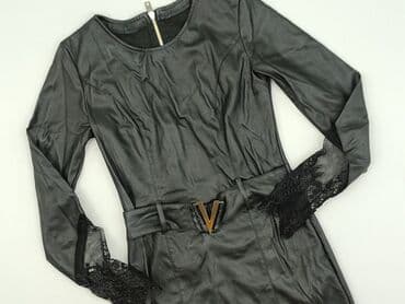 sukienka i długie kozaki: Women`s dress, size S — 2